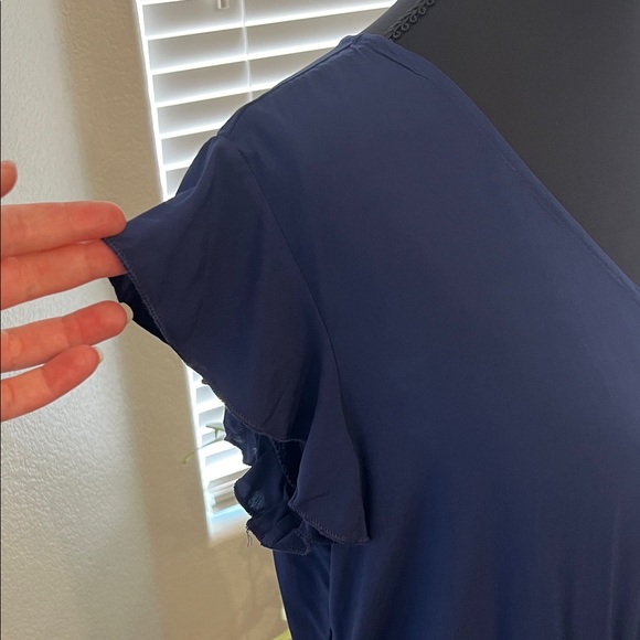 Grecerelle Navy High Low Dress Size M NWT - Picture 6 of 10